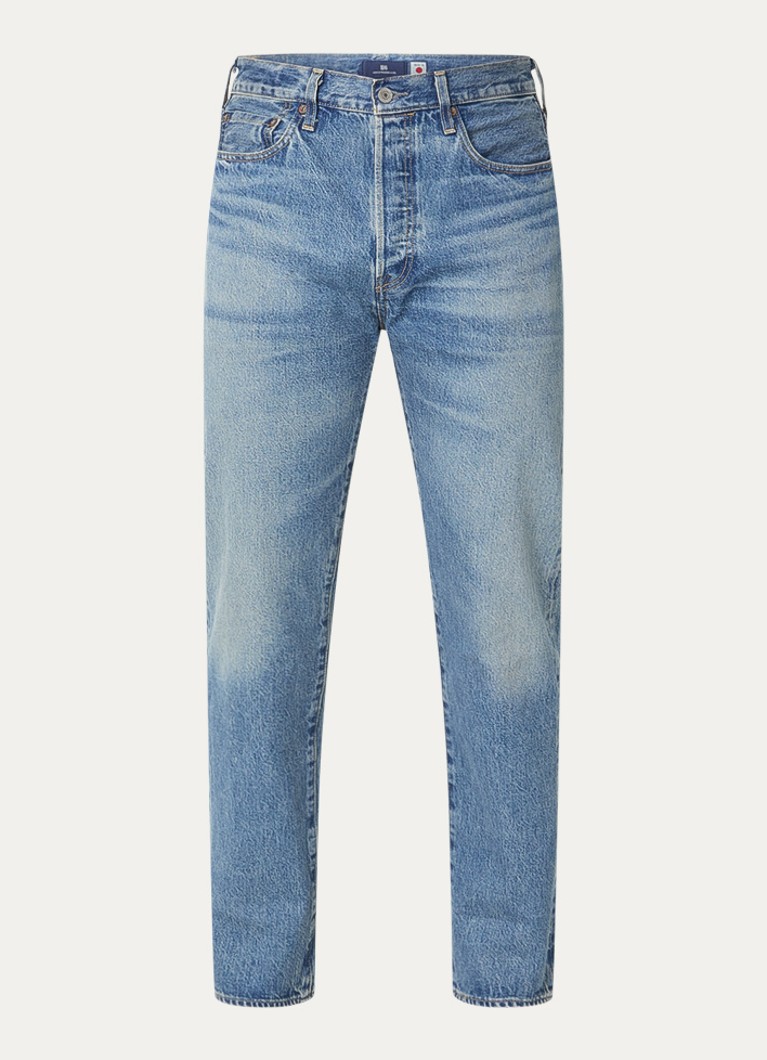 Levi's Heren Slim fit jeans met medium wassing in de kleur Indigo