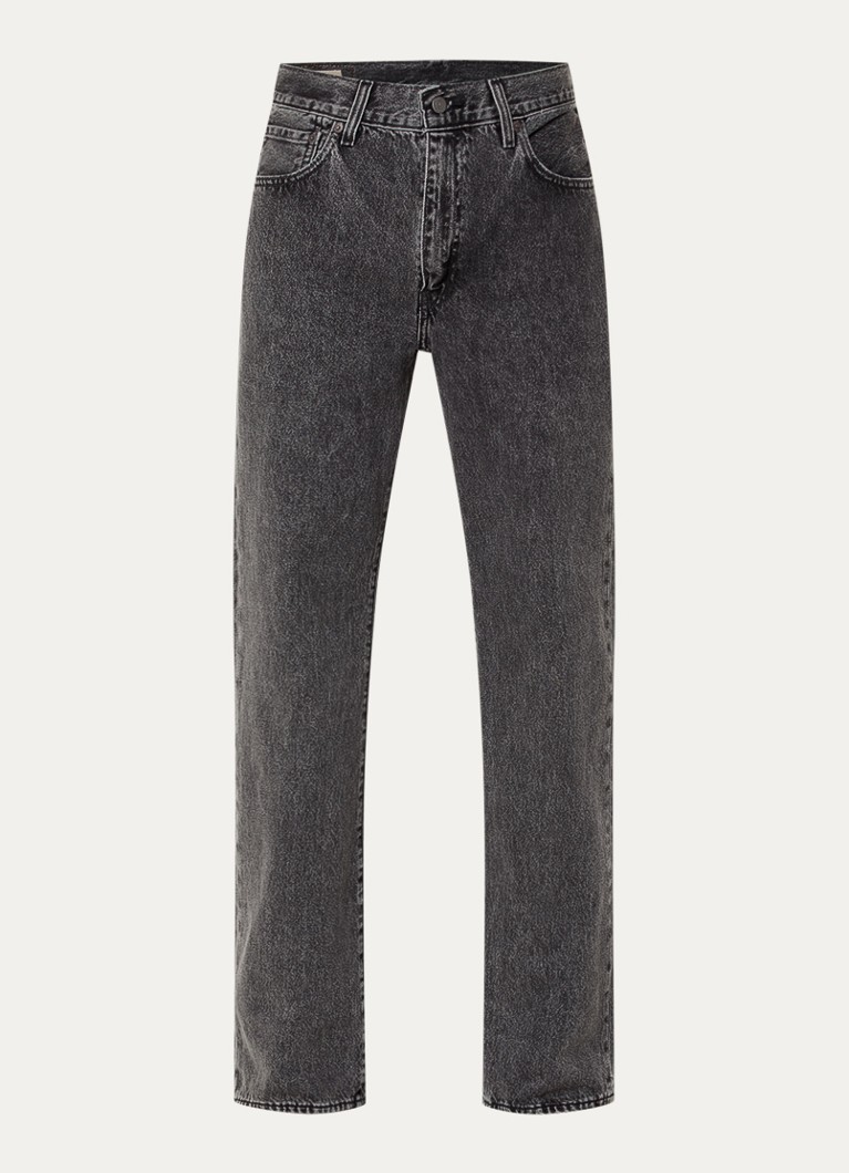 Levi's Heren 567 loose fit jeans met gekleurde wassing in de kleur Donkergrijs