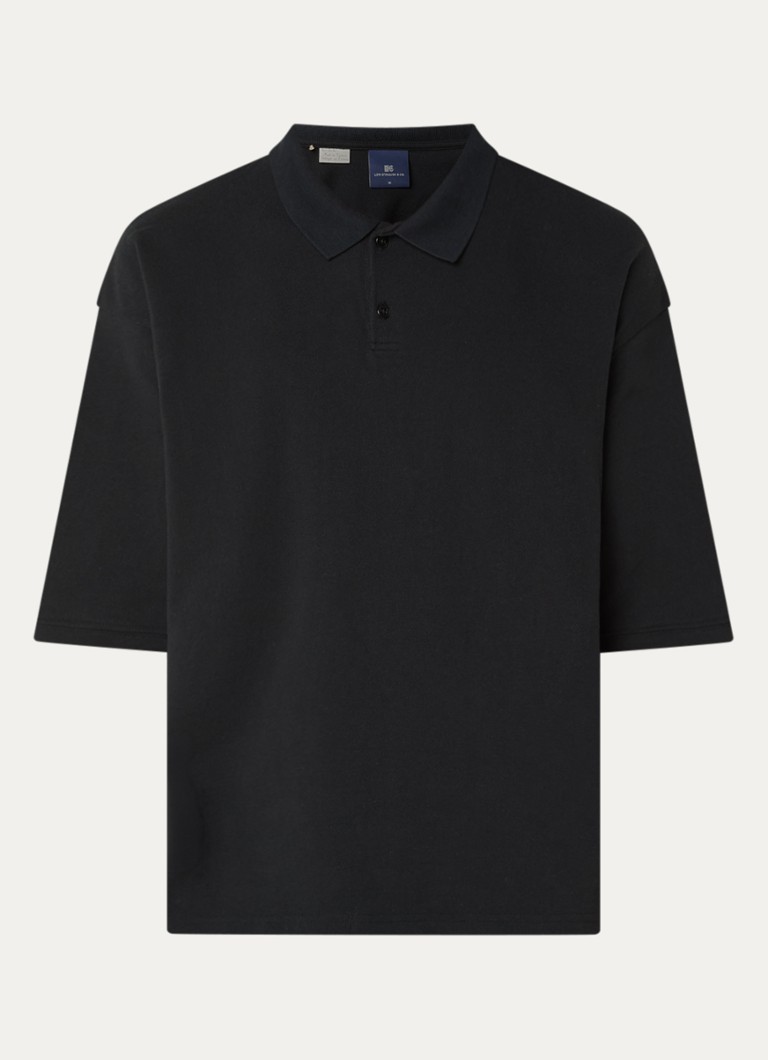 Levi's Heren Regular fit polo met stretch in de kleur Zwart