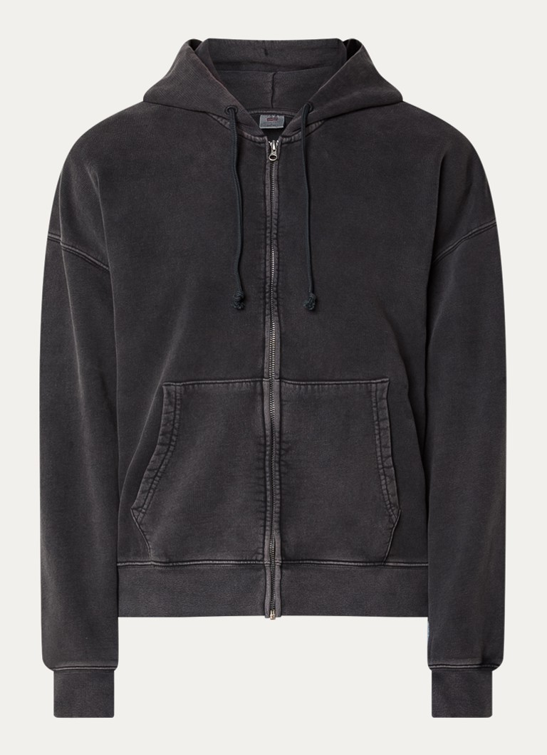 Levi's Heren Hayes sweatvest met steekzakken in de kleur Antraciet