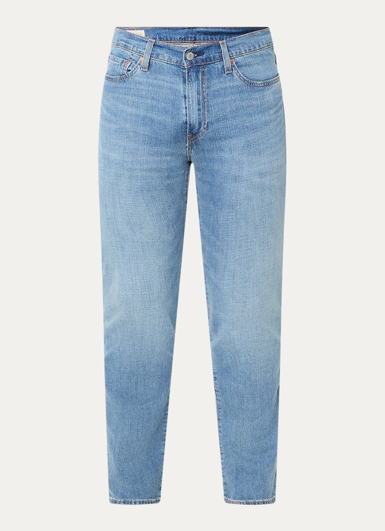 Levi's Heren 511 slim fit jeans met lichte wassing in de kleur Indigo