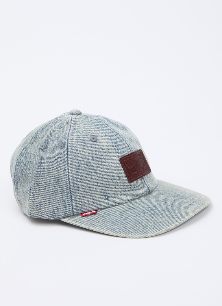 Levi's Heren Relaxed Dad Heritage pet van denim met logo in de kleur Jeans