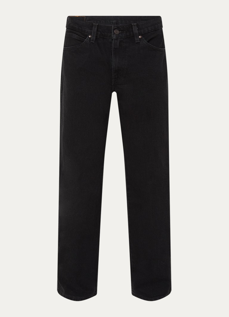Levi's Heren 537 straight fit jeans met gekleurde wassing in de kleur Zwart