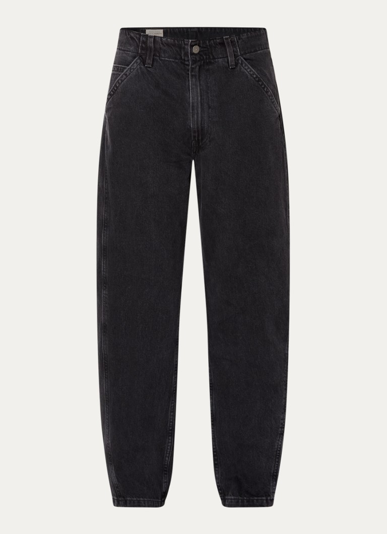Levi's Heren Straight fit jeans met gekleurde wassing in de kleur Zwart