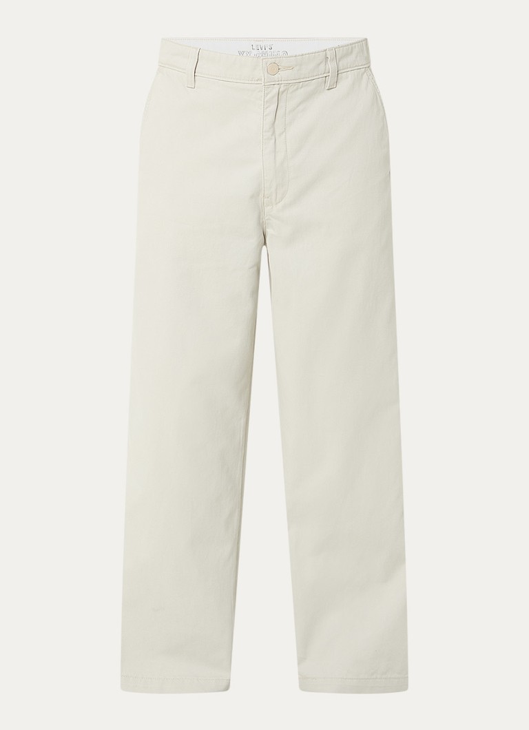 Levi's Heren XX straight fit chino met steekzakken in de kleur Beige