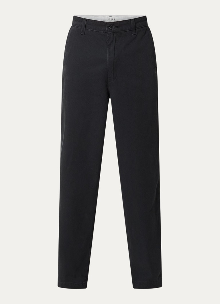 Levi's Heren XX straight fit chino met steekzakken in de kleur Zwart