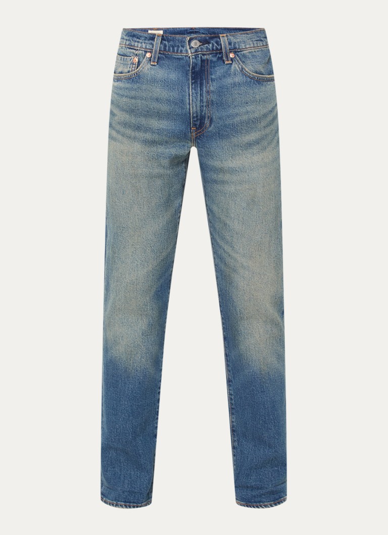 Levi's Heren 511 slim fit jeans met gekleurde wassing in de kleur Indigo