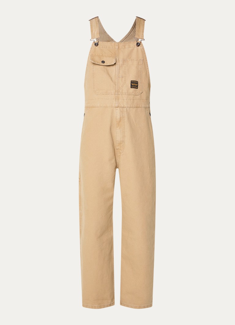 Levi's Heren Loose fit tuinbroek van denim in de kleur Camel