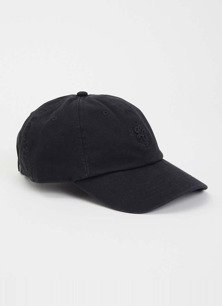 Levi's Heren Varsity pet met logoborduring in de kleur Zwart