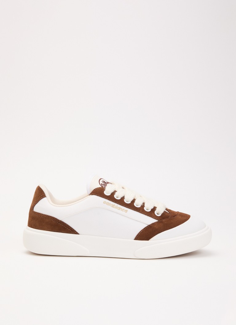 Casablanca Heren Del Mar sneaker met details van suède in de kleur Wit, maat: 42