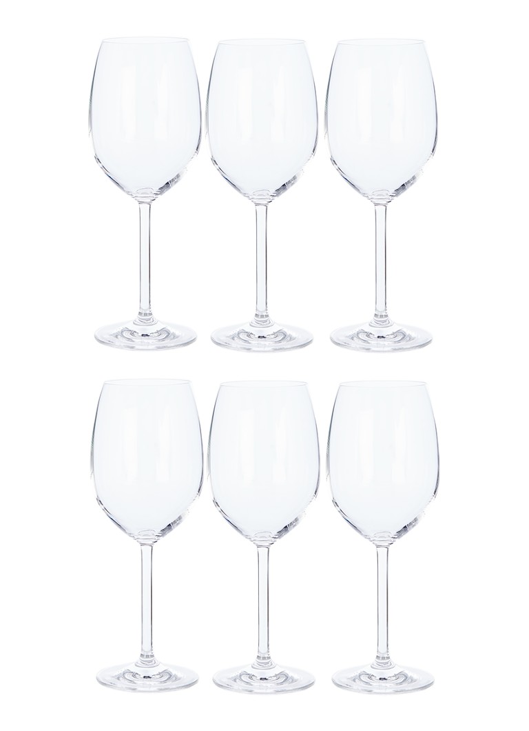 Leonardo Daily rode wijnglas set van 6 - Deal