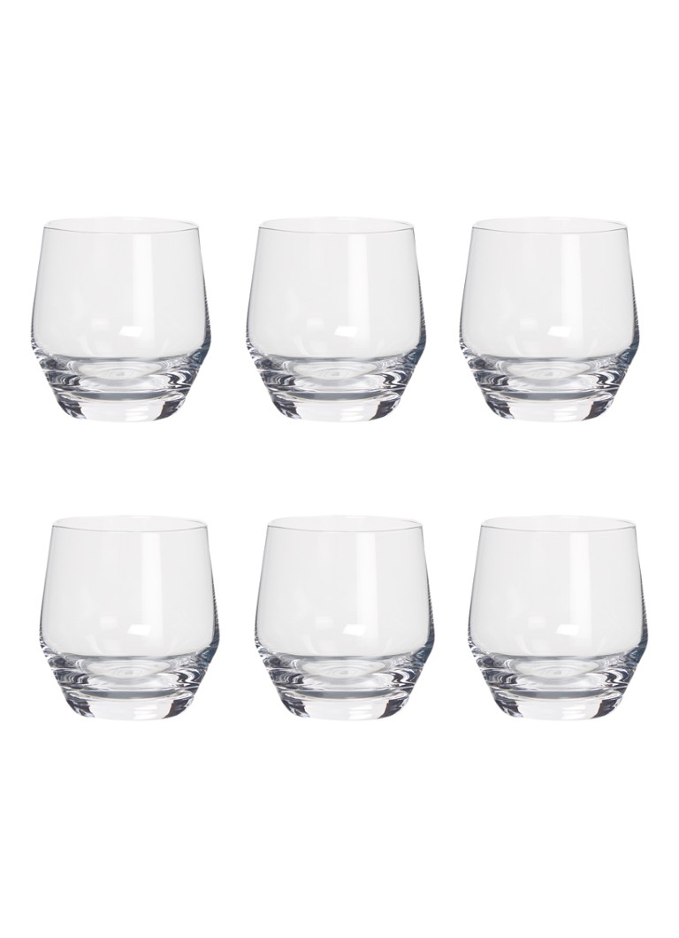 Leonardo Puccini whiskyglas 31 cl set van 6 Transparant - Deal