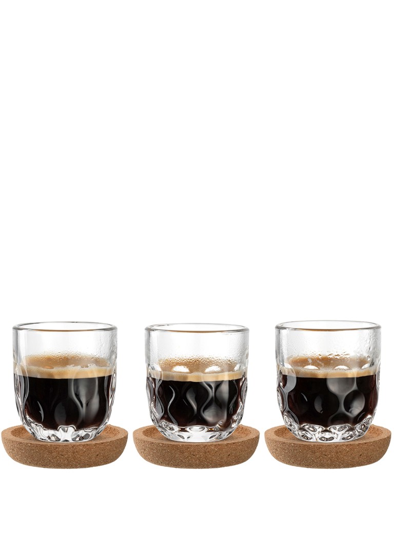 Leonardo Gocce espresso glas 6 cl set van 6 - Deal