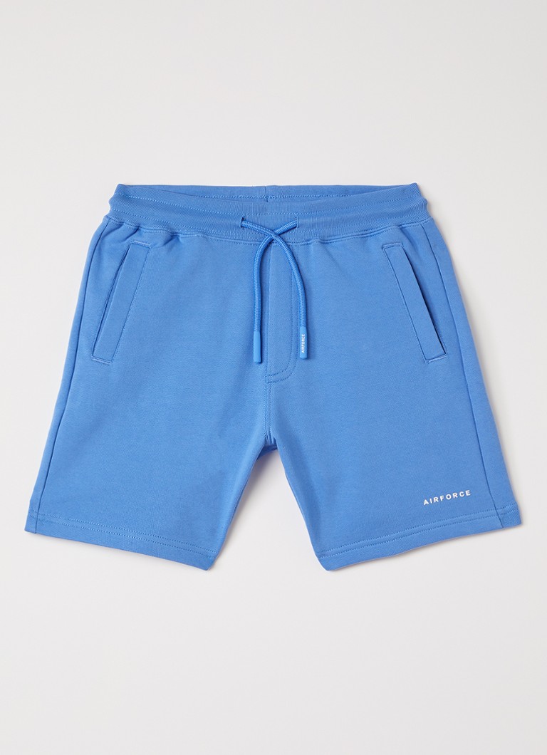 Airforce Jongens Loose fit korte joggingbroek in de kleur Blauw, maat: 16J=176