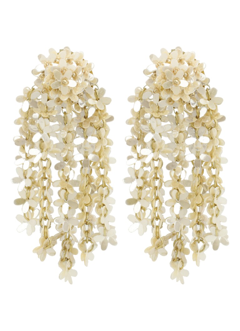 LOTT. Gioielli Dames Fleur oorstekers met pailletten