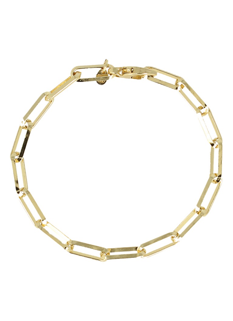 LOTT. Gioielli Dames Closed Forever armband verguld in de kleur Goud, maat: Medium