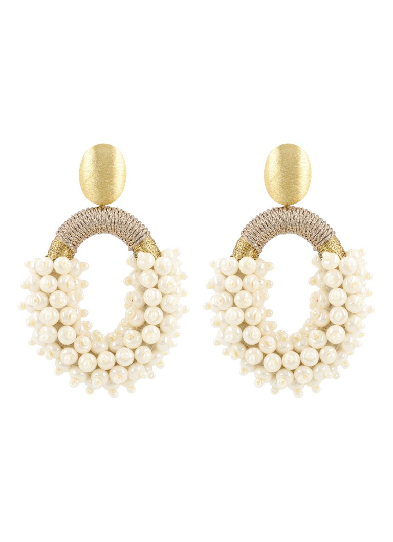 LOTT. Gioielli Dames Yara oorstekers verguld in de kleur Goud, maat: OS