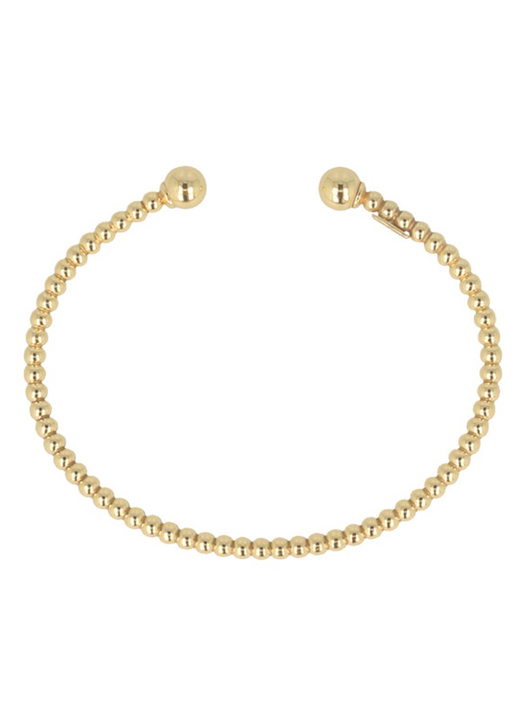 LOTT. Gioielli Dames Cannonball bangle verguld in de kleur Goud, maat: OS