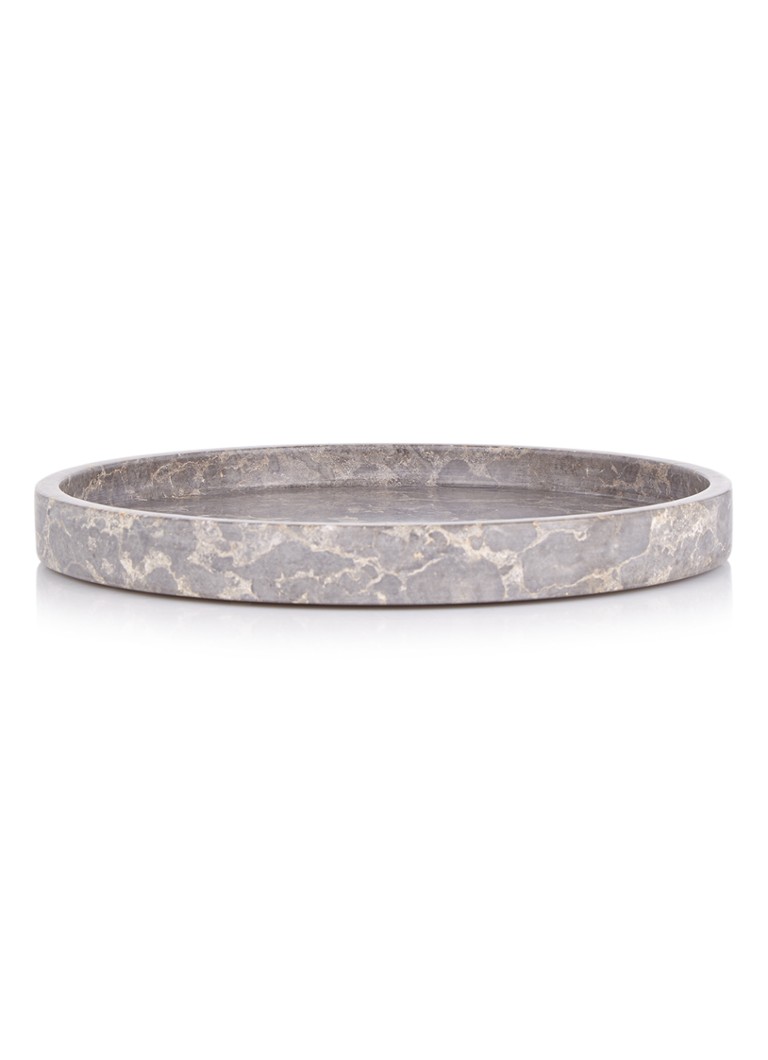 Aquanova Conor opbergplateau rond 30 cm Grijs - Deal