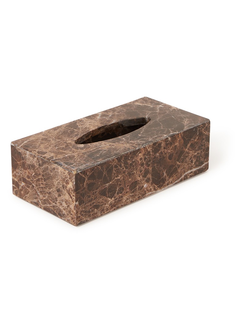 Aquanova Hammam tissuebox 25,5 cm Donkerbruin - Deal
