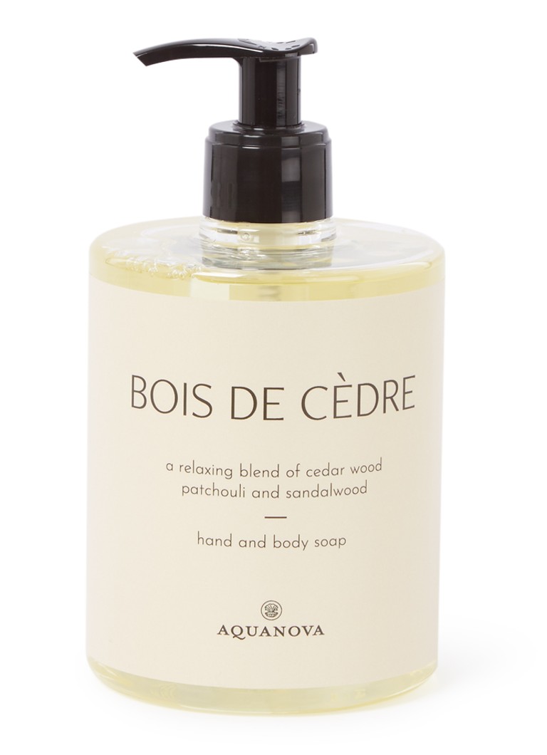 Aquanova Bois de Cèdre handzeep 500 ml 1 maat Verzorging - Deal