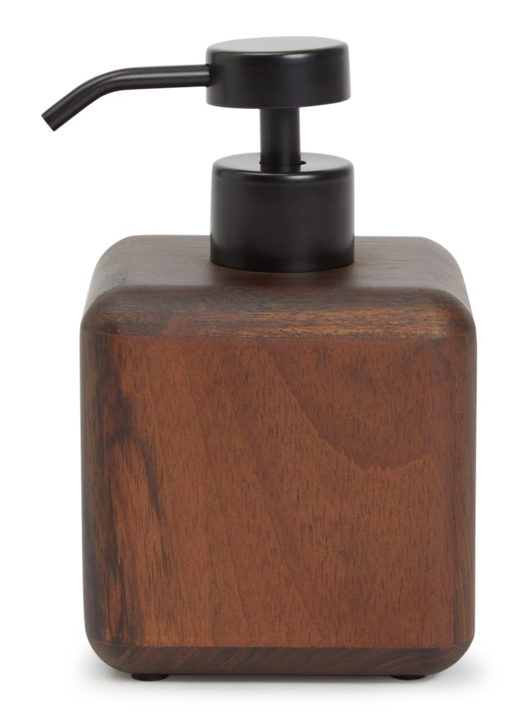 Aquanova Ebony zeepdispenser van hout Donkerbruin - Deal