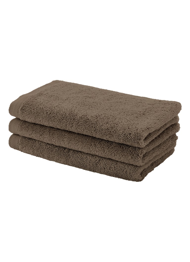Aquanova London gastendoek 30 x 50 cm Lichtbruin - Deal