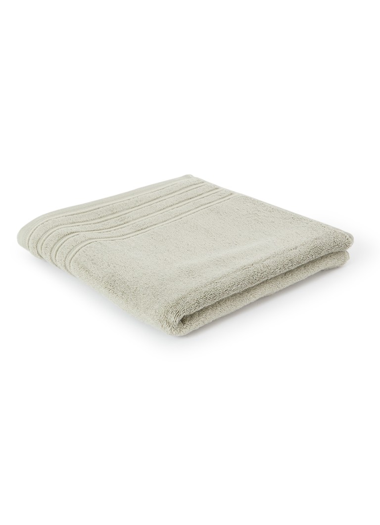 De Bijenkorf Home Evolution badlaken - 580 gr/m2 - 70 x 140 cm Groen - Deal