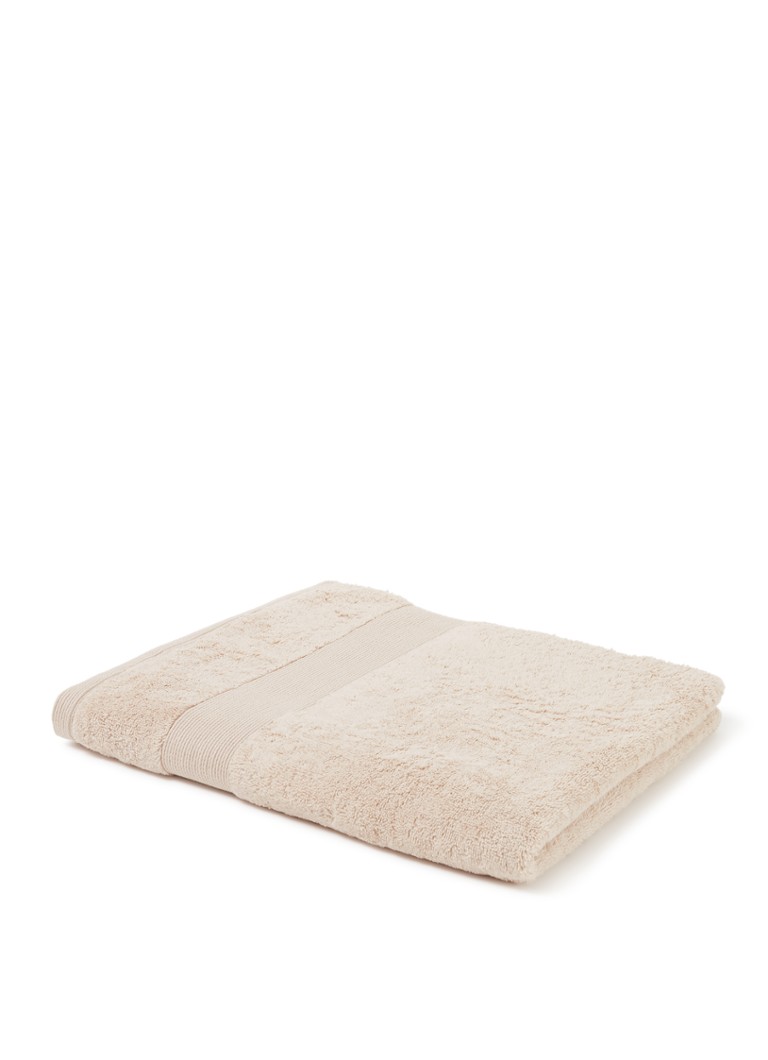 De Bijenkorf Home Softness badlaken - 600 gr/m2 - 70 x 140 cm Beige - Deal