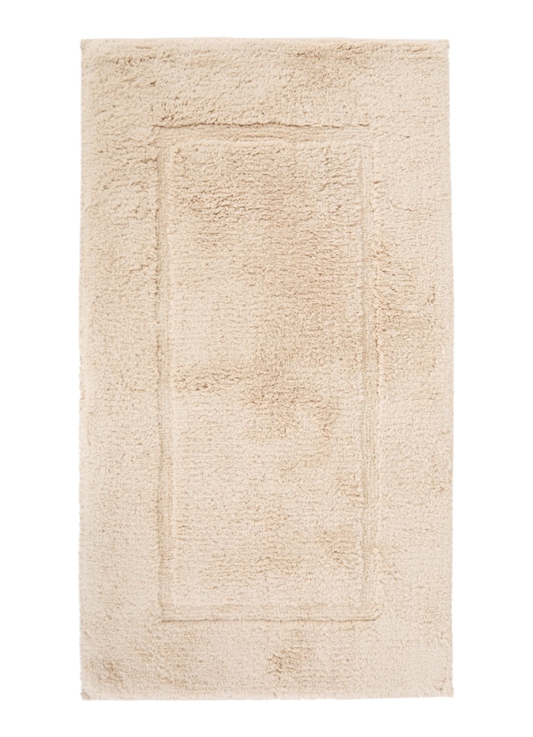 De Bijenkorf Home Badmat van katoen Beige - Deal