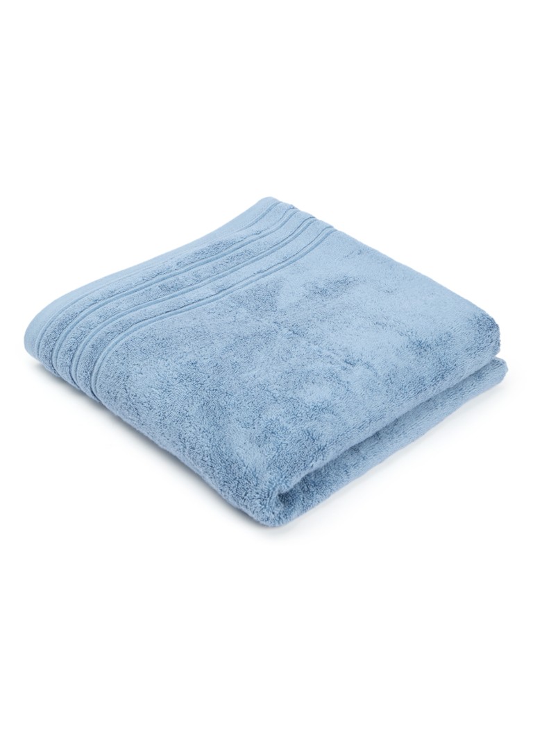 De Bijenkorf Home Evolution badlaken - 580 gr/m2 - 100 x 150 cm Lichtblauw - Deal