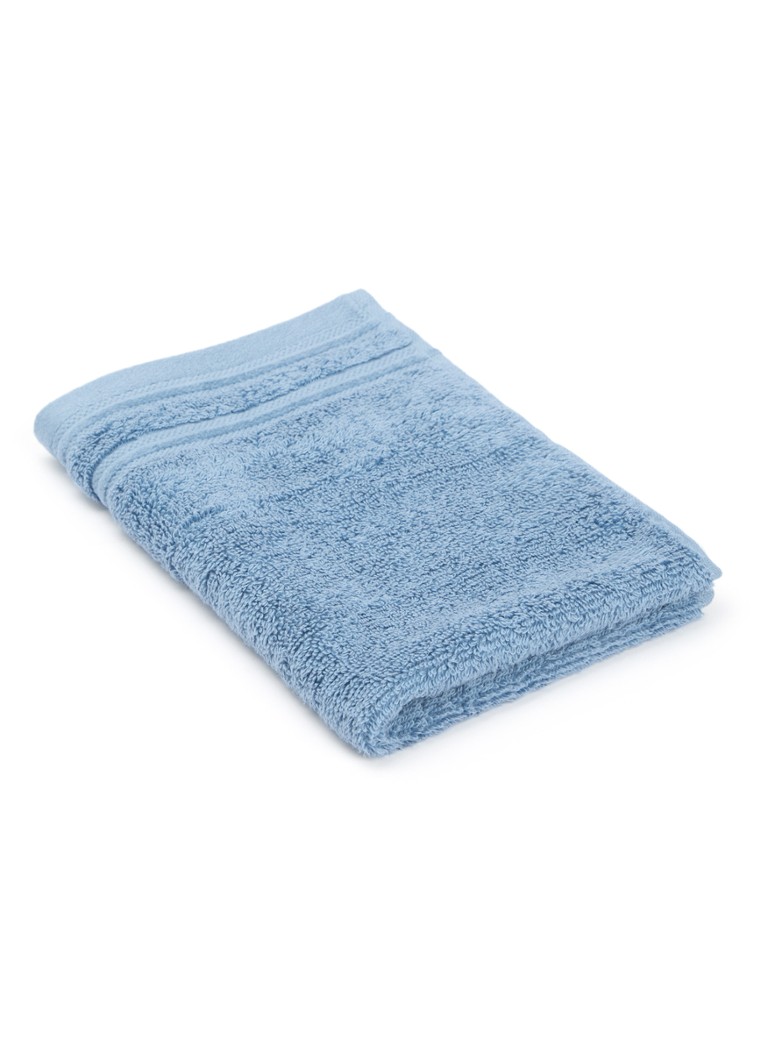 De Bijenkorf Home Evolution gastendoek - 580 gr/m2 - 30 x 50 cm Lichtblauw - Deal