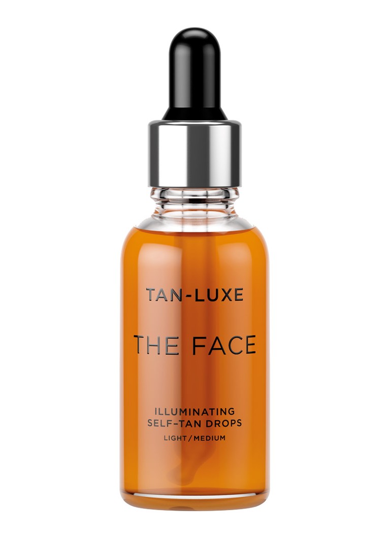 Tan-Luxe The Face Illuminating Self-Tan Drops - zelfbruiner voor het gezicht Light/Medium 30ML Verzorging - Deal