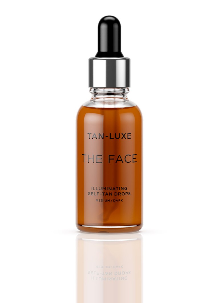 Tan-Luxe The Face Illuminating Self-Tan Drops - zelfbruiner voor het gezicht Medium/Dark 30ML Verzorging - Deal