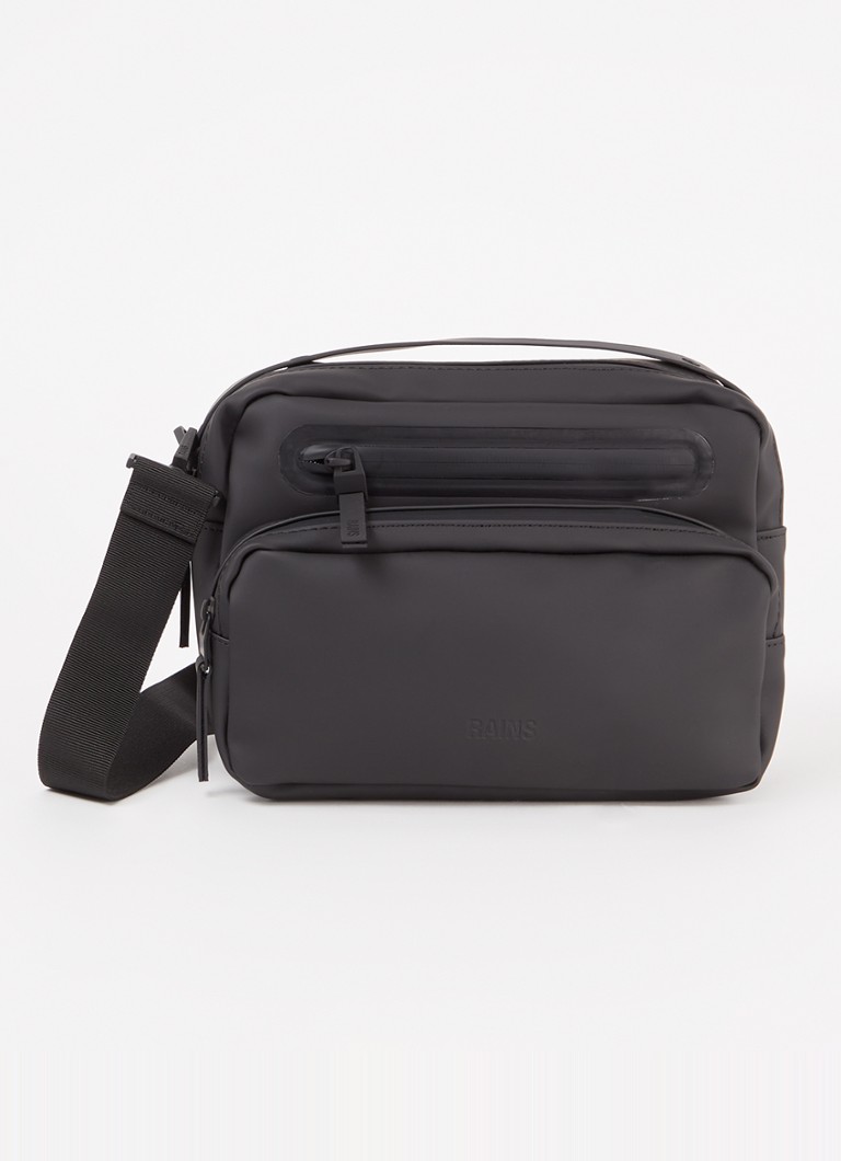 Rains Cargo Box schoudertas met afneembare schouderriem Zwart - Deal