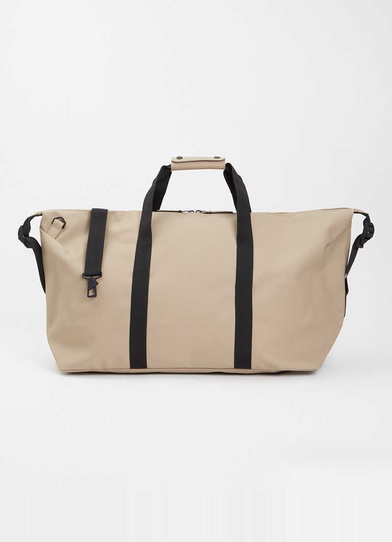 Rains Hilo Large weekendtas met waterafstotende coating Beige - Deal