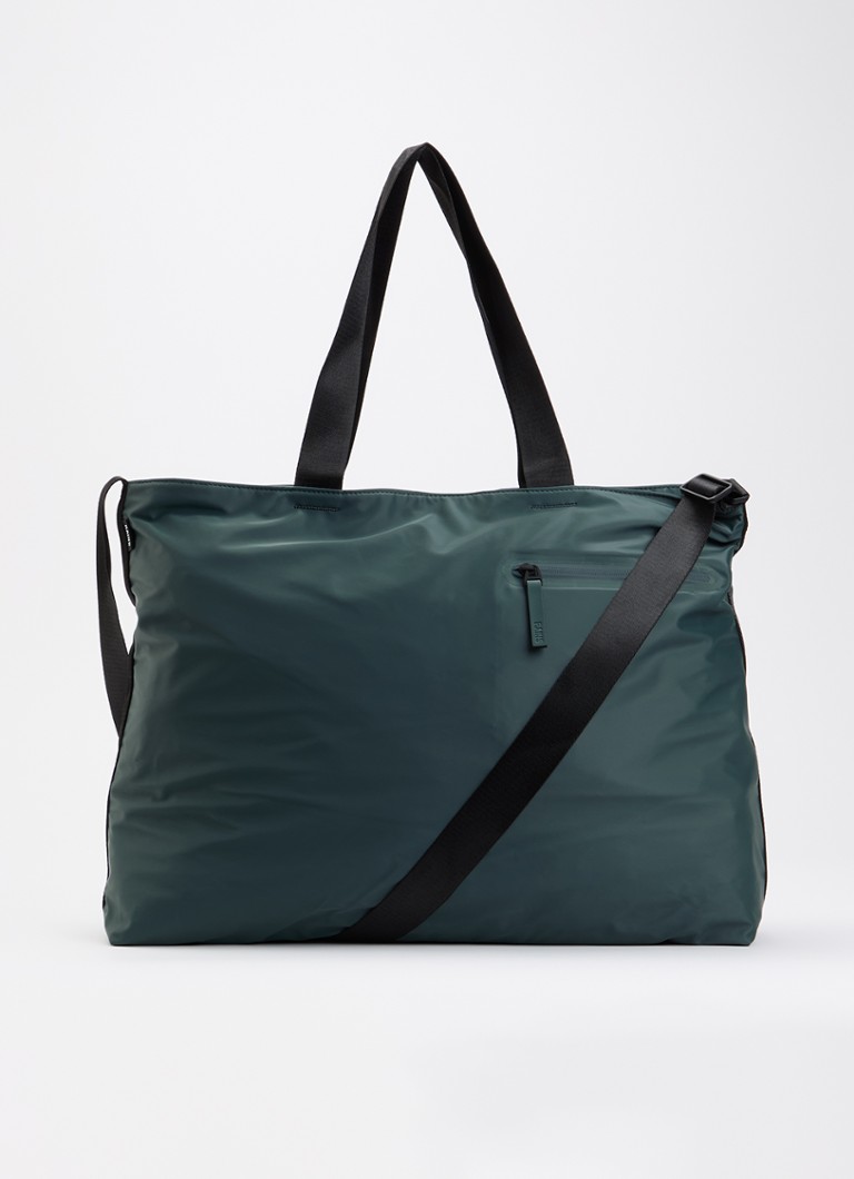 Rains Dames Dash Messenger schoudertas in de kleur Petrol, maat: 50x14x38