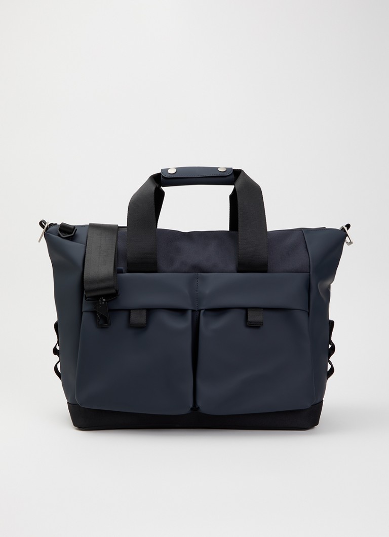 Rains Otaru Small weekendtas met waterafstotende coating Donkerblauw - Deal