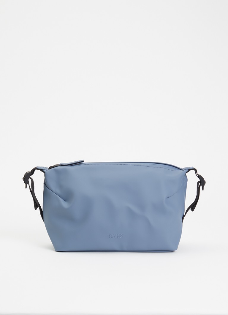 Rains Hilo Large toillettas met waterafstotende coating Blauwgrijs - Deal