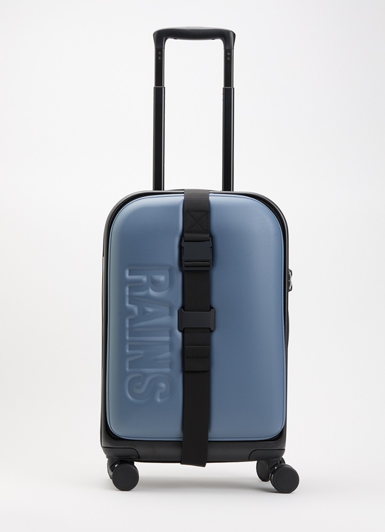 Rains koffer Texel trolley 55 cm Blauw - Deal