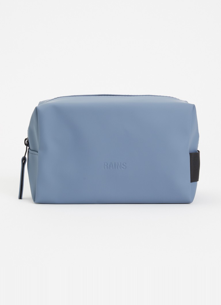 Rains Wash Bag Small toilettas met waterafstotende coating Blauwgrijs - Deal
