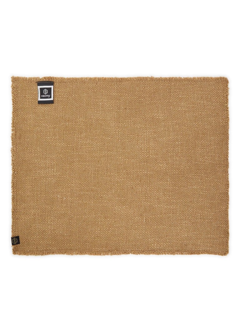 Haomy California placemat 35 x 45 cm Camel - Deal