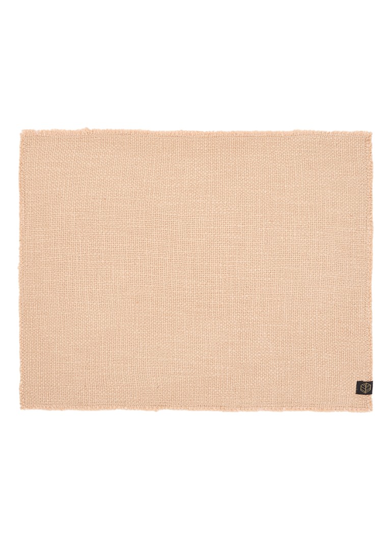 Haomy California placemat 35 x 45 cm Zalmroze - Deal