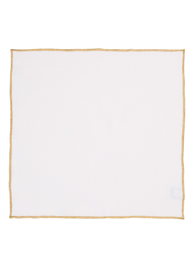 Haomy Verone servet 40 x 40 cm Wit - Deal