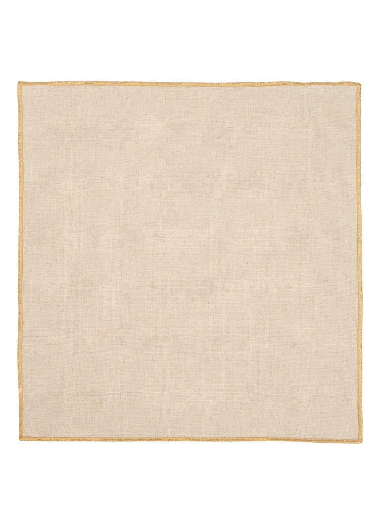 Haomy Verone placemat 35 x 45 cm Beige - Deal