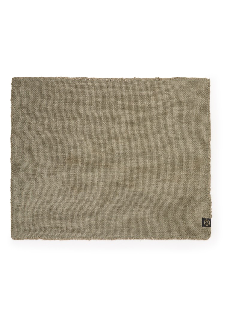 Haomy California placemat 35 x 45 cm Mosgroen - Deal