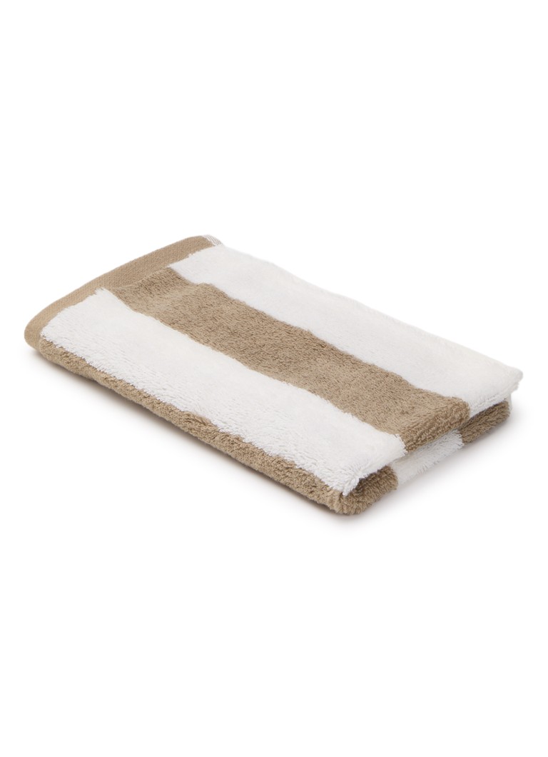 Haomy Santorini mini gastendoek 30 x 50 cm Bruin - Deal