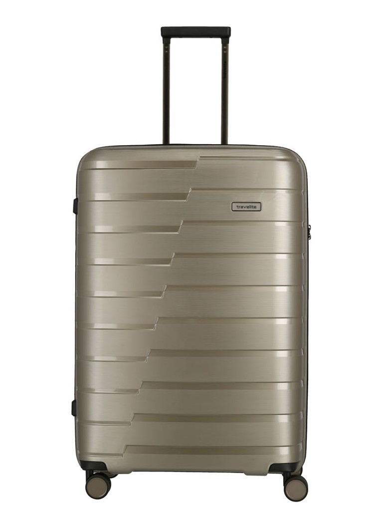 Travelite koffer Air Base spinner 77 cm Goud - Deal