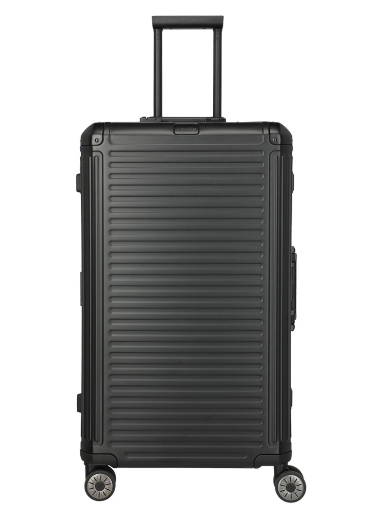 Travelite koffer Next L spinner 76 cm Zwart - Deal