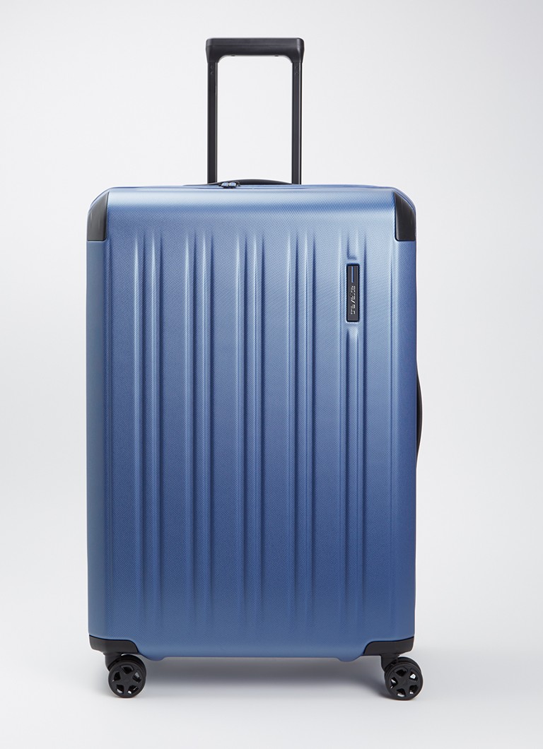 Travelite koffer Dynamiic L vergrootbare spinner 76 cm Blauw - Deal